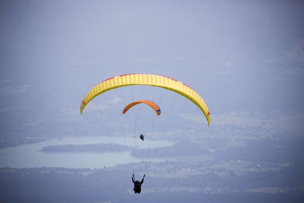 paragliding in Villach - Ossiacher See in Carinthia