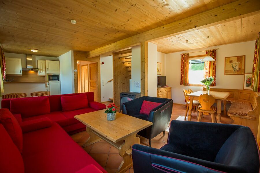 Wohnbereich - Chalet Enzian