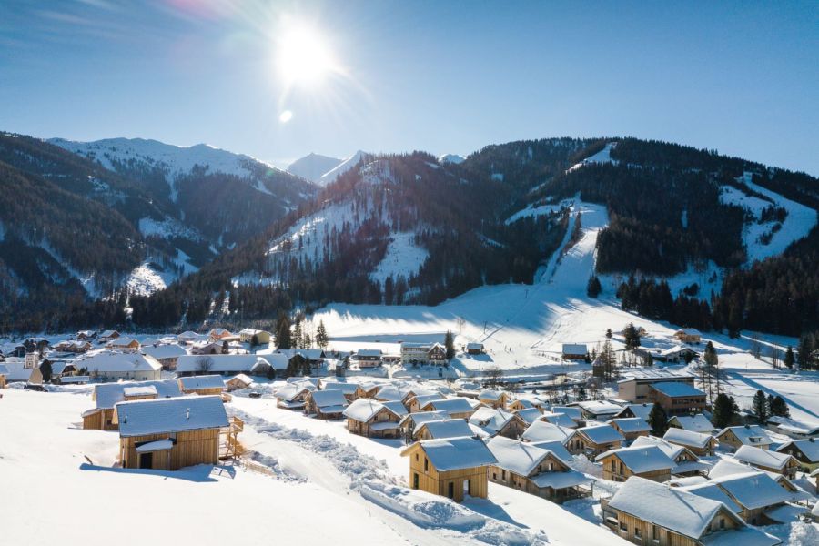 Winterlandschaft - Chalets Almdorf Hohentauern