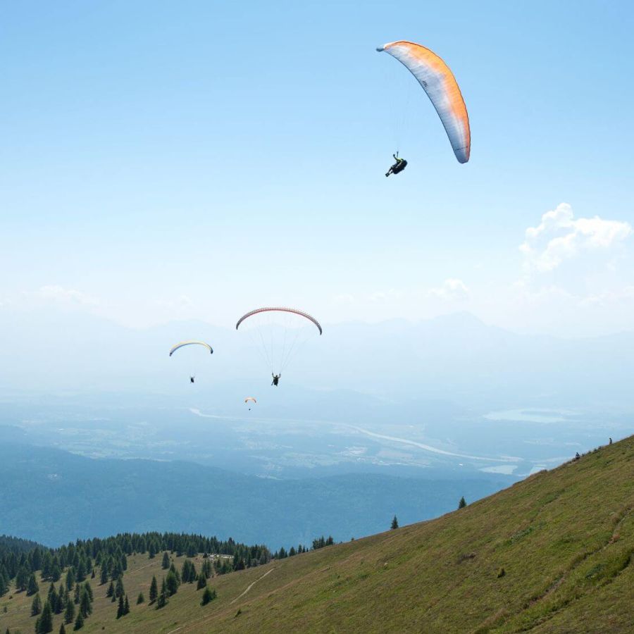 Paragliding in Villach - Ossiacher See