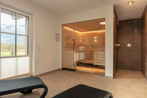 Private Sauna im Chalet Weisssee @ Tauernlodges Uttendorf