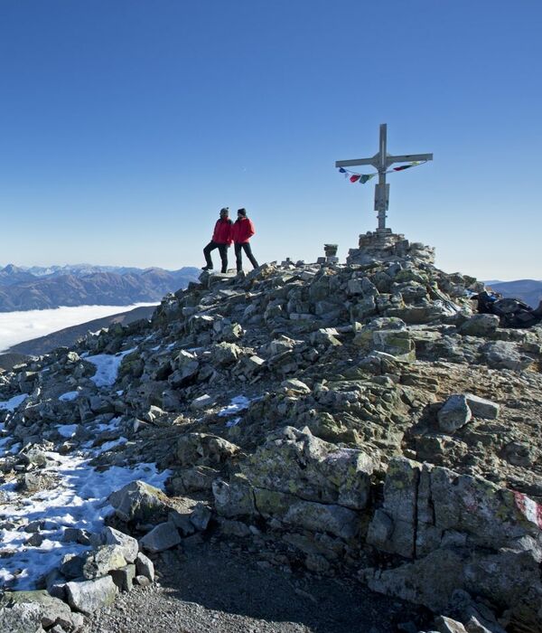 Gipfel Großer Bösenstein - Niedere Tauern - Steiermark