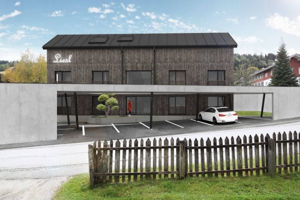 Außenansicht Ferienwohnung - Villa Liesl
