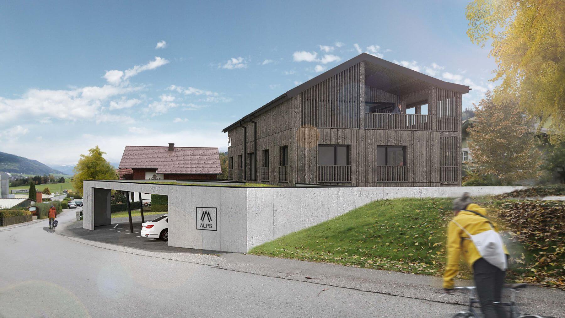 Außenansicht Ferienwohnung - Villa Liesl Schladming